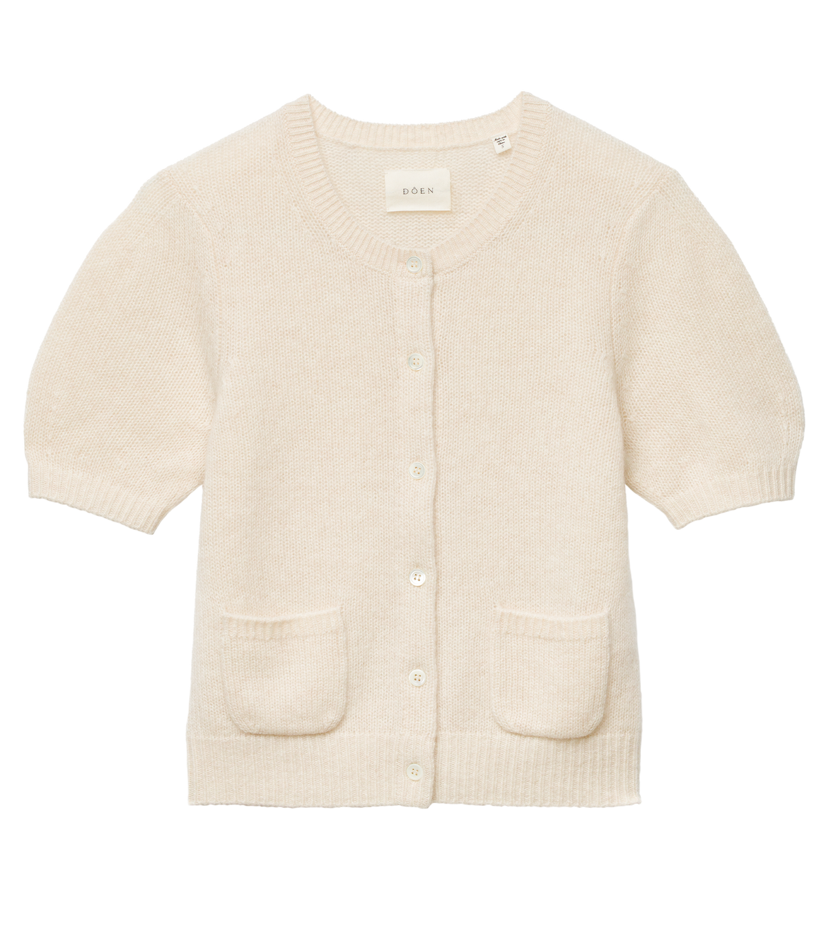 ALESIA CASHMERE CARDIGAN -- DOGWOOD