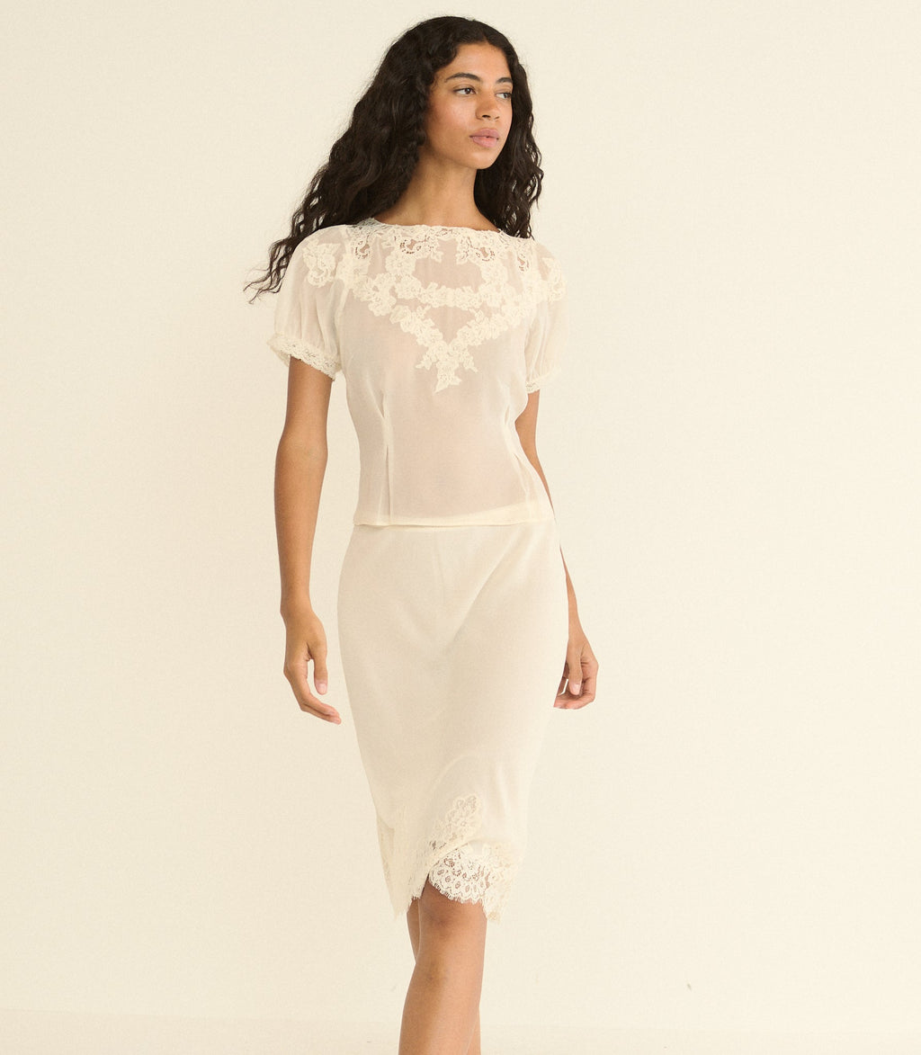 BEATRICE TOP -- SEA SALT
