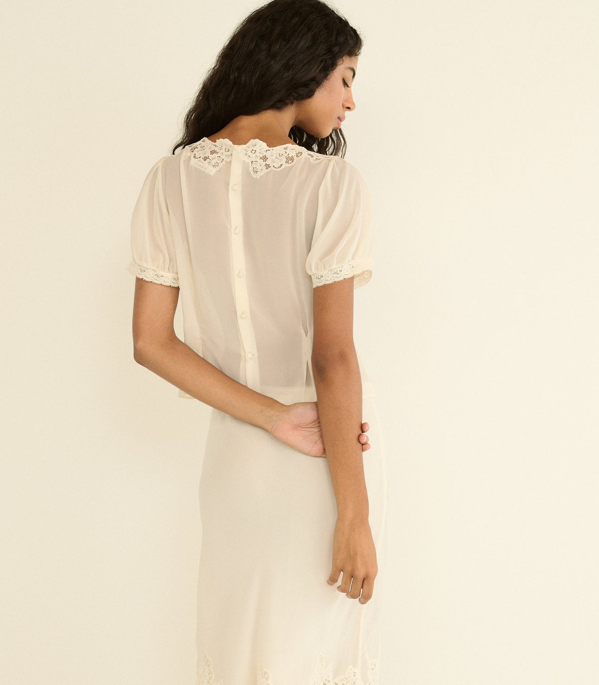 BEATRICE TOP -- SEA SALT