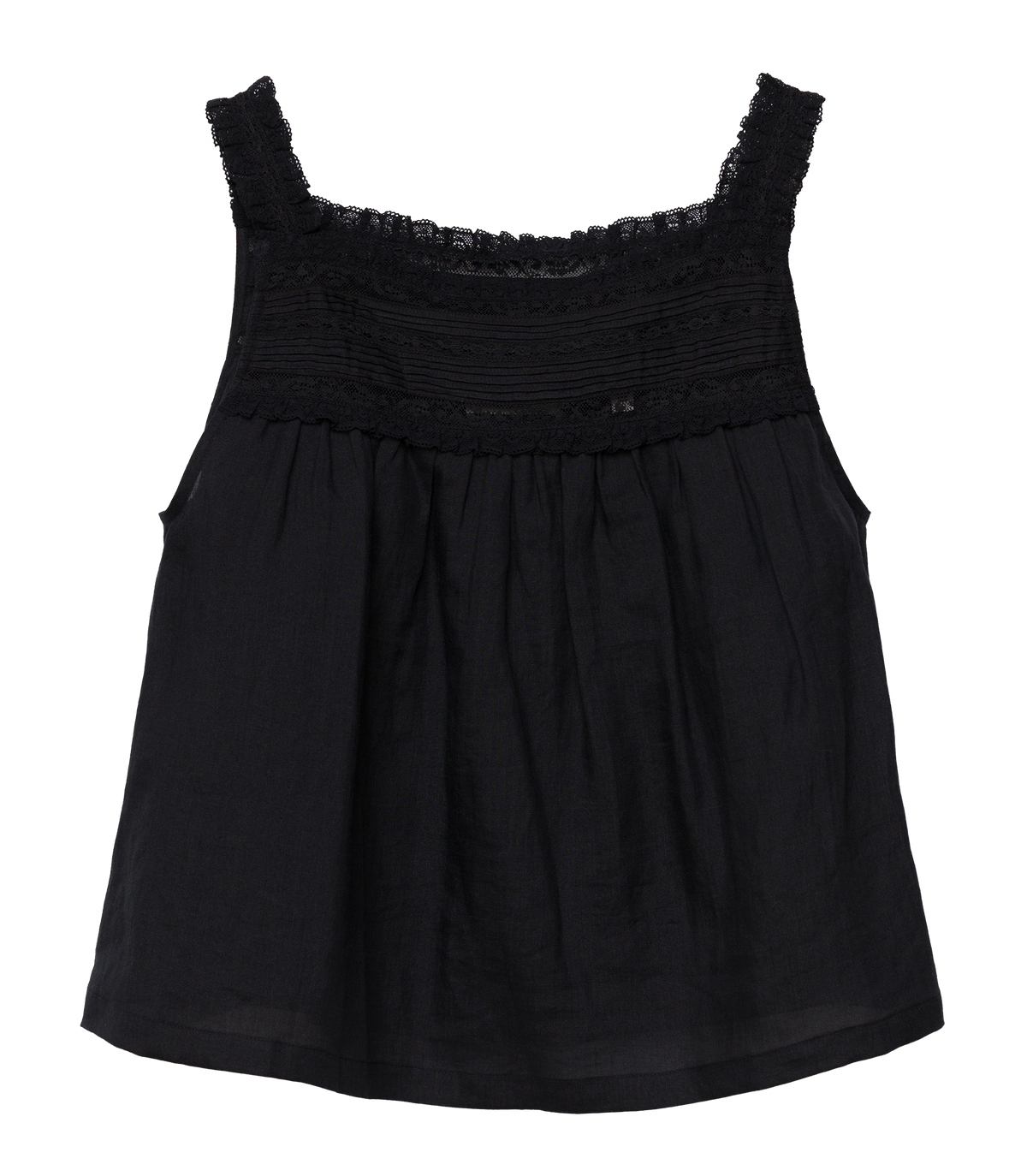 BENITA TOP -- BLACK