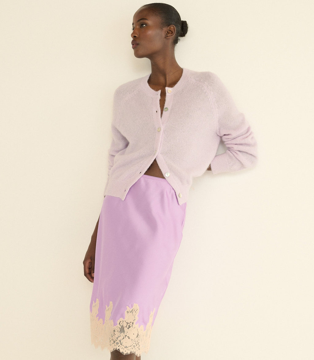 ELOWETTE SKIRT -- ORCHID BLOSSOM