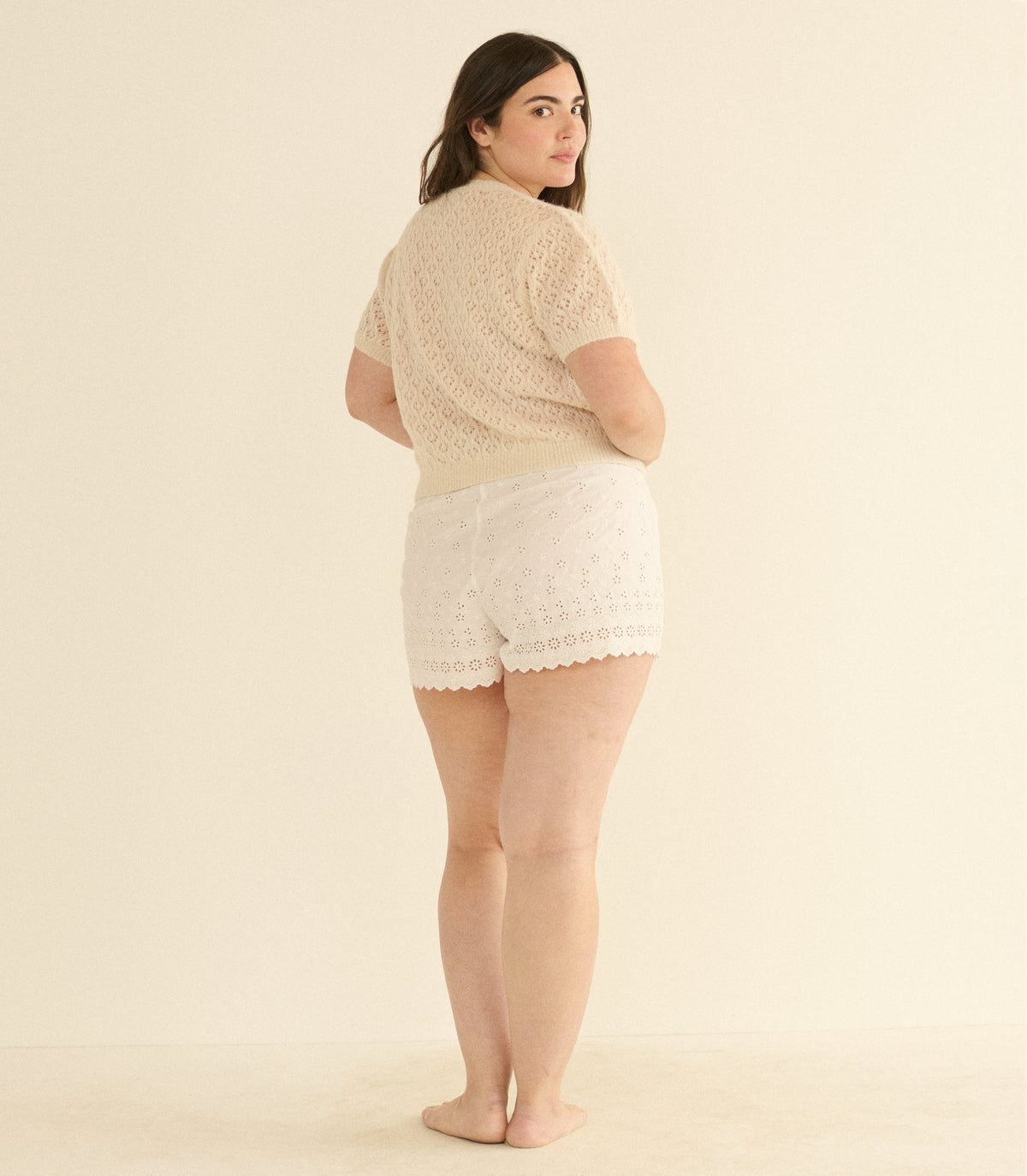 EVELYN CARDIGAN -- HEATHER DOGWOOD