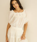 FRANCES TOP -- SALT LACE