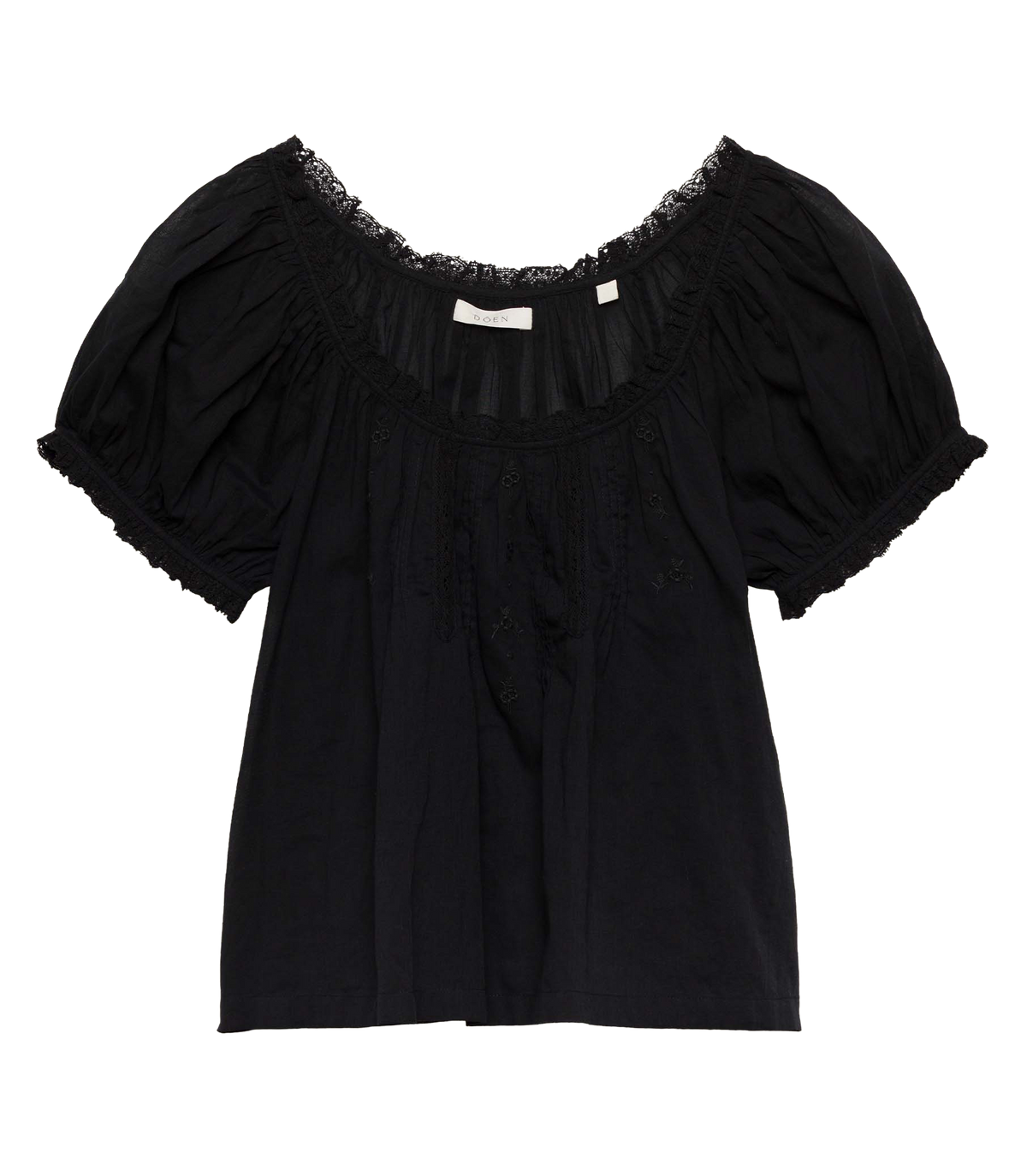 FREDERICA TOP -- BLACK