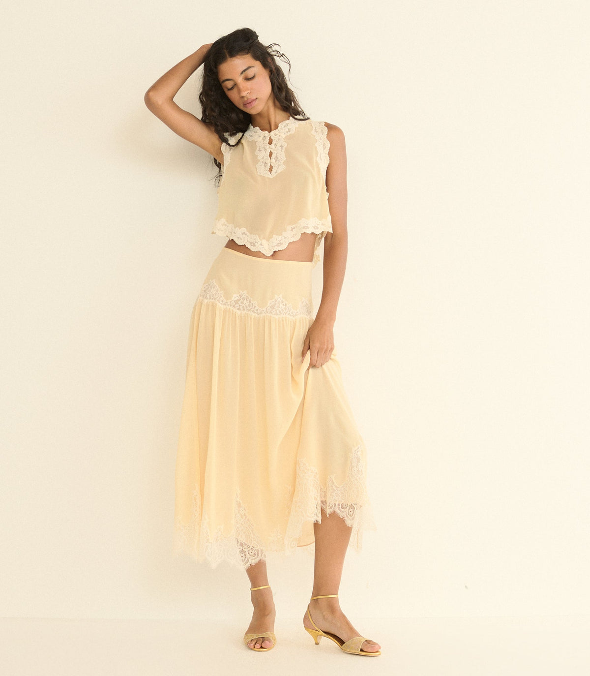 GIORGINE SKIRT -- SHELL