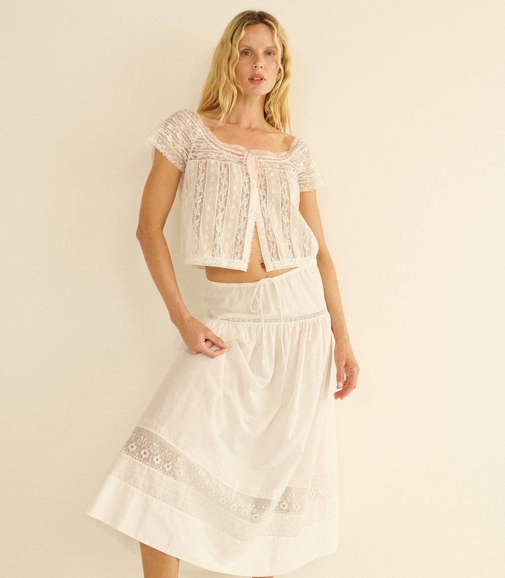 GRETA TOP -- SALT