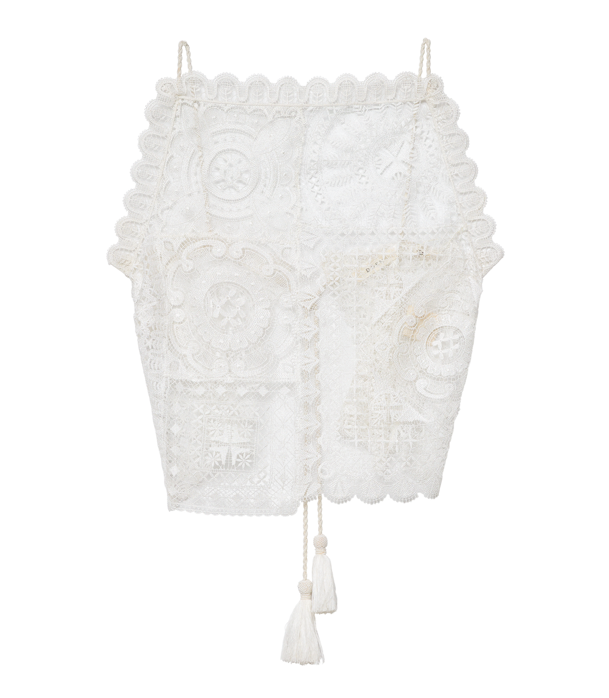 HANDKERCHIEF ANNIVERSARY TOP -- SALT