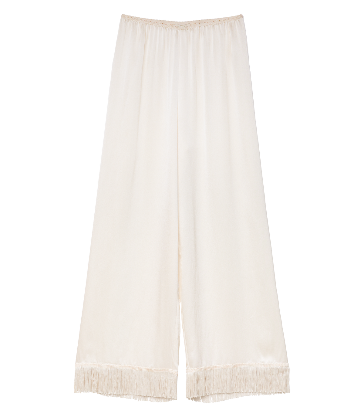 LAVON FRINGE PANT -- CANDLELIGHT