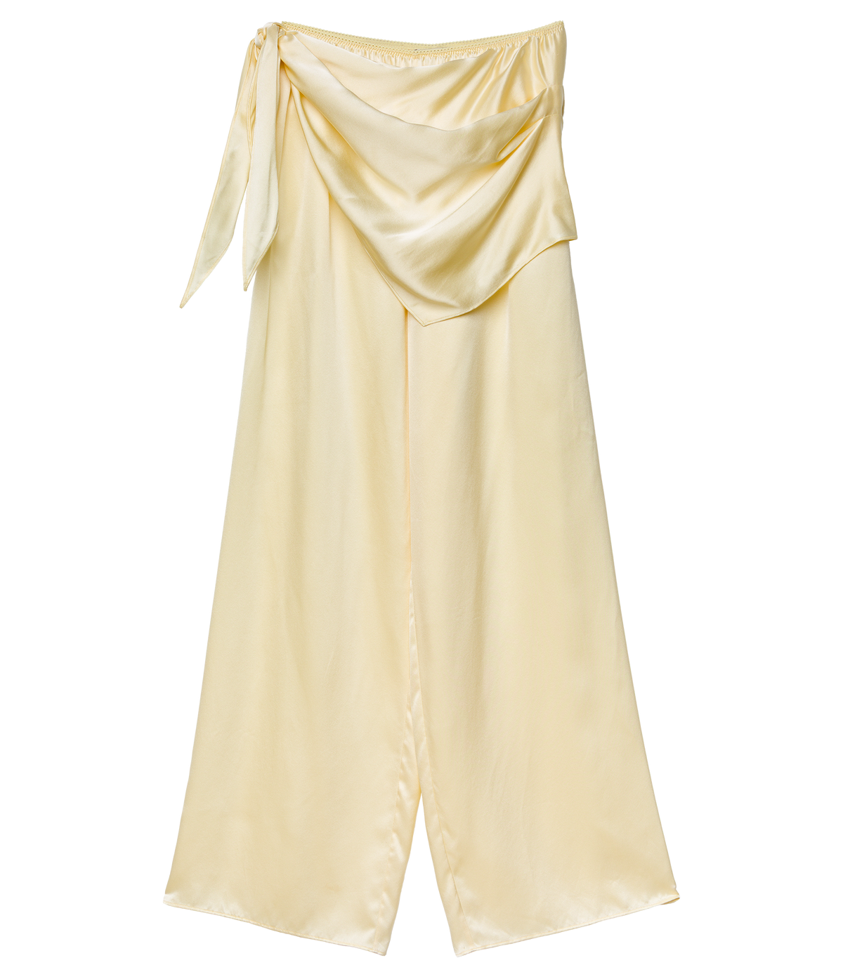 LAVON SCARF PANT -- VANILLA