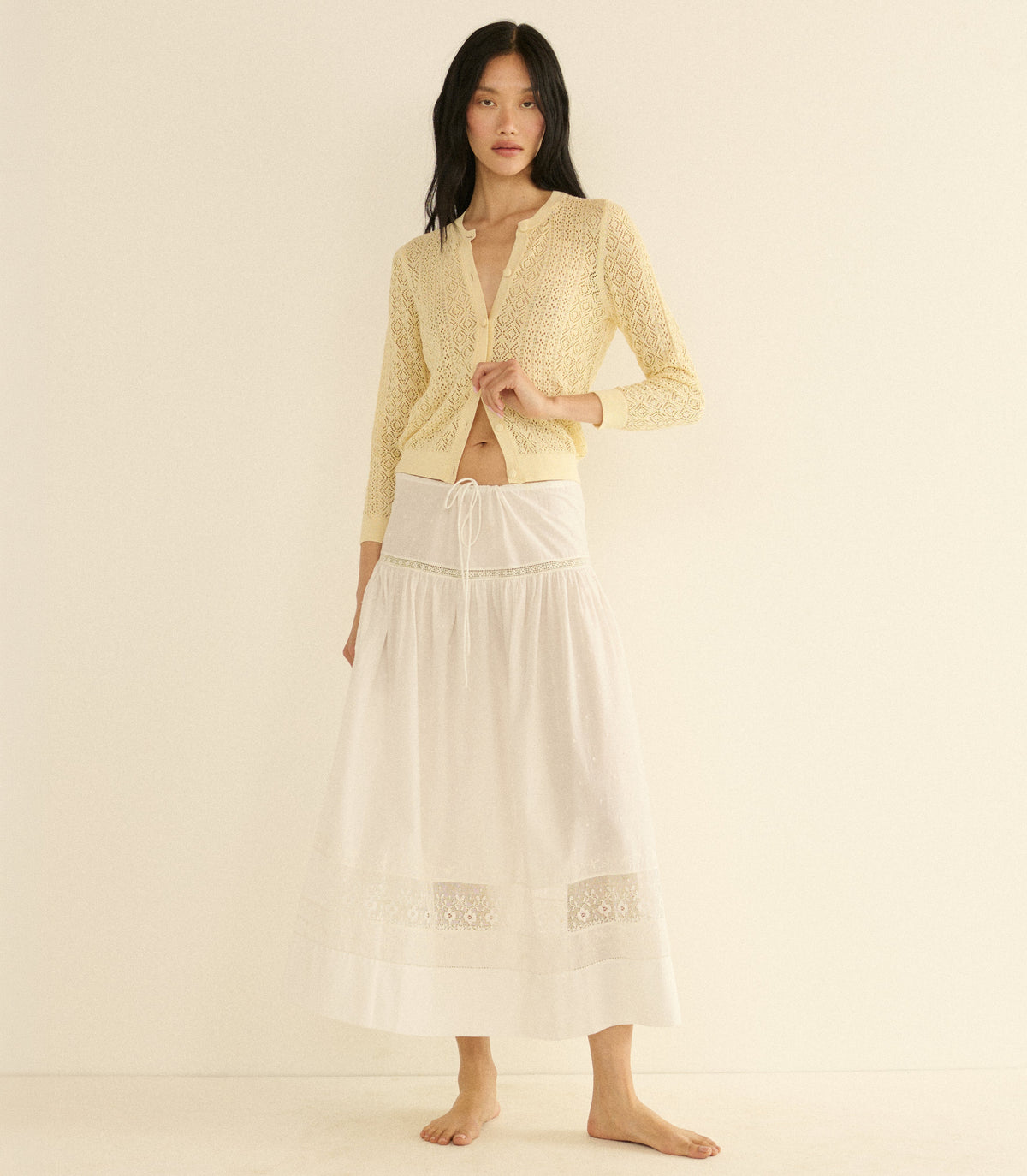 MARISE SKIRT -- SALT