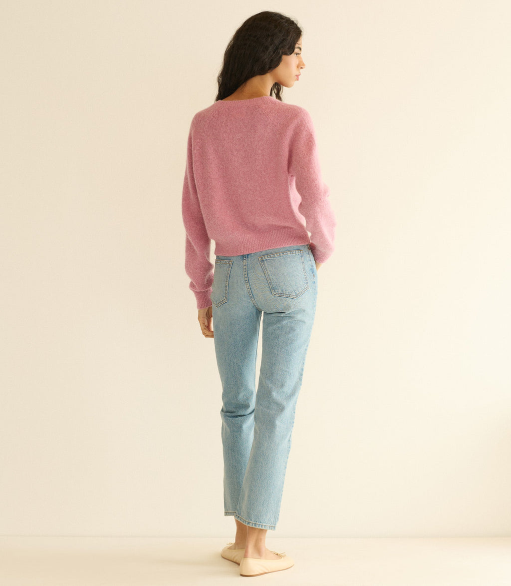 PETRA CARDIGAN -- ROSEBUD