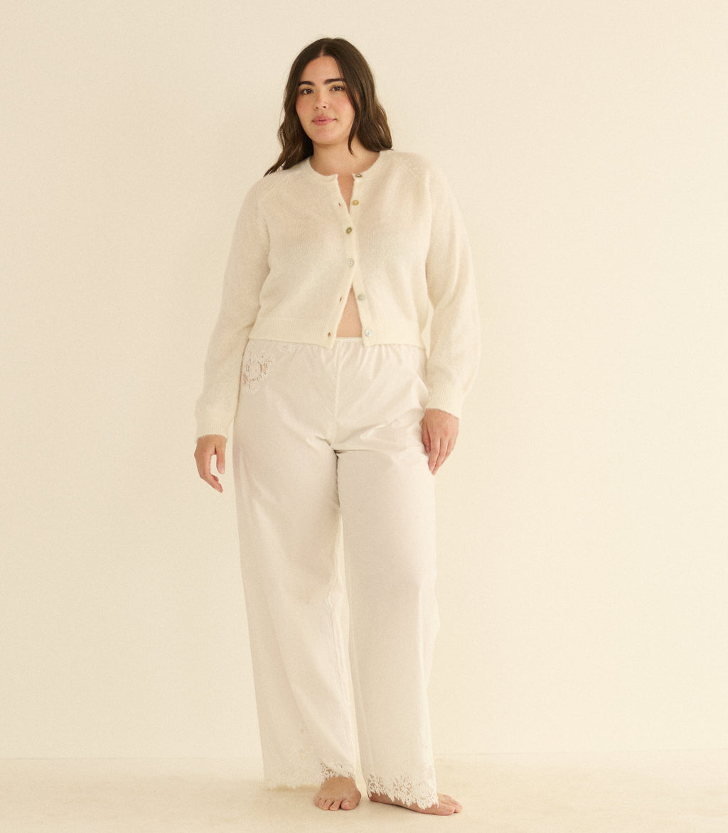 PETRA CARDIGAN -- IVORY