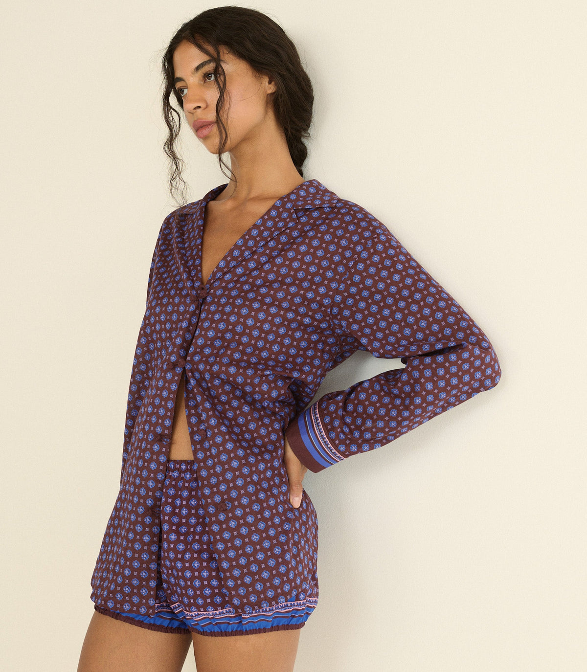 VIENNA SHORT -- MENORCA FOULARD
