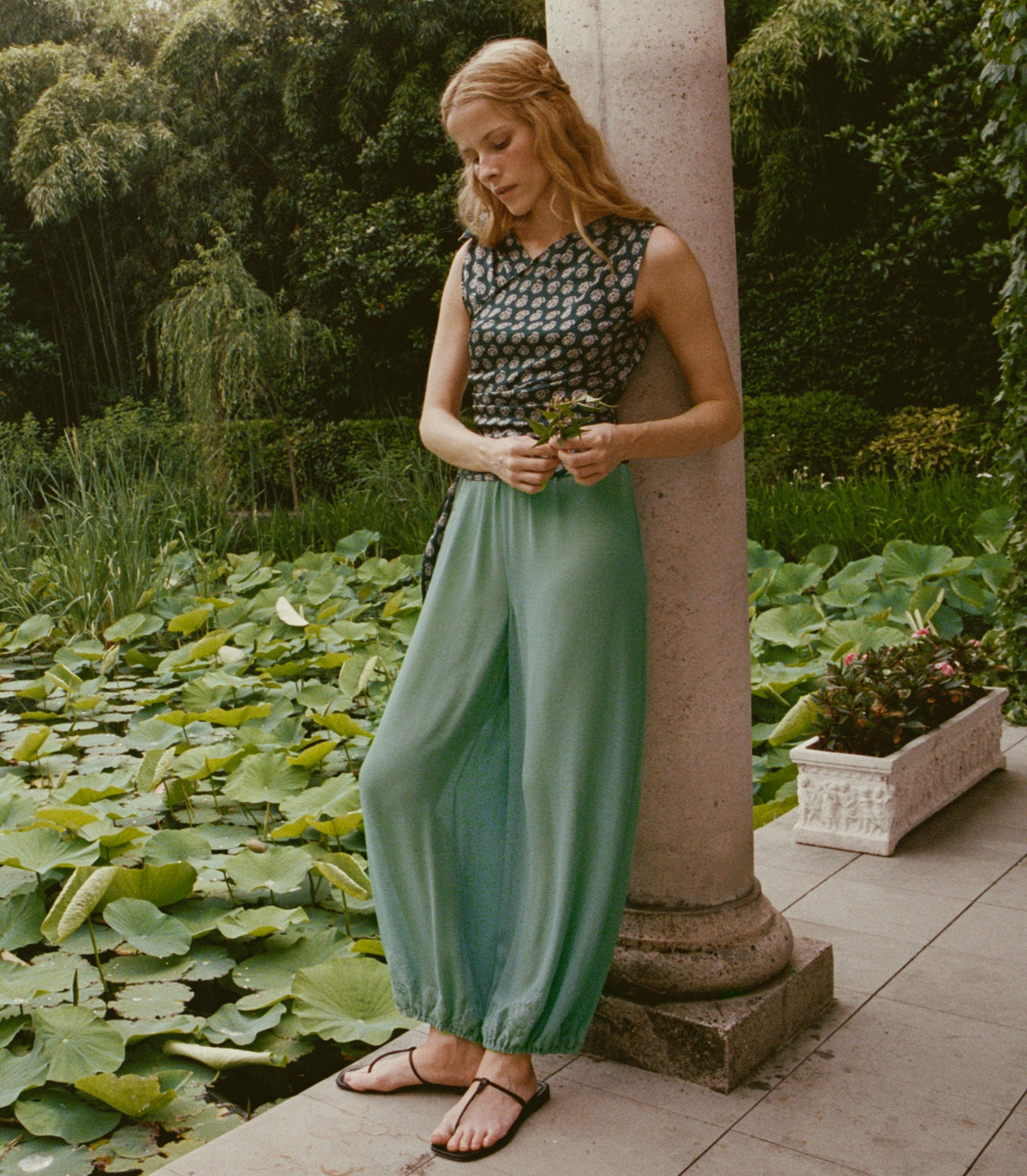 YARIA PANT -- MALACHITE