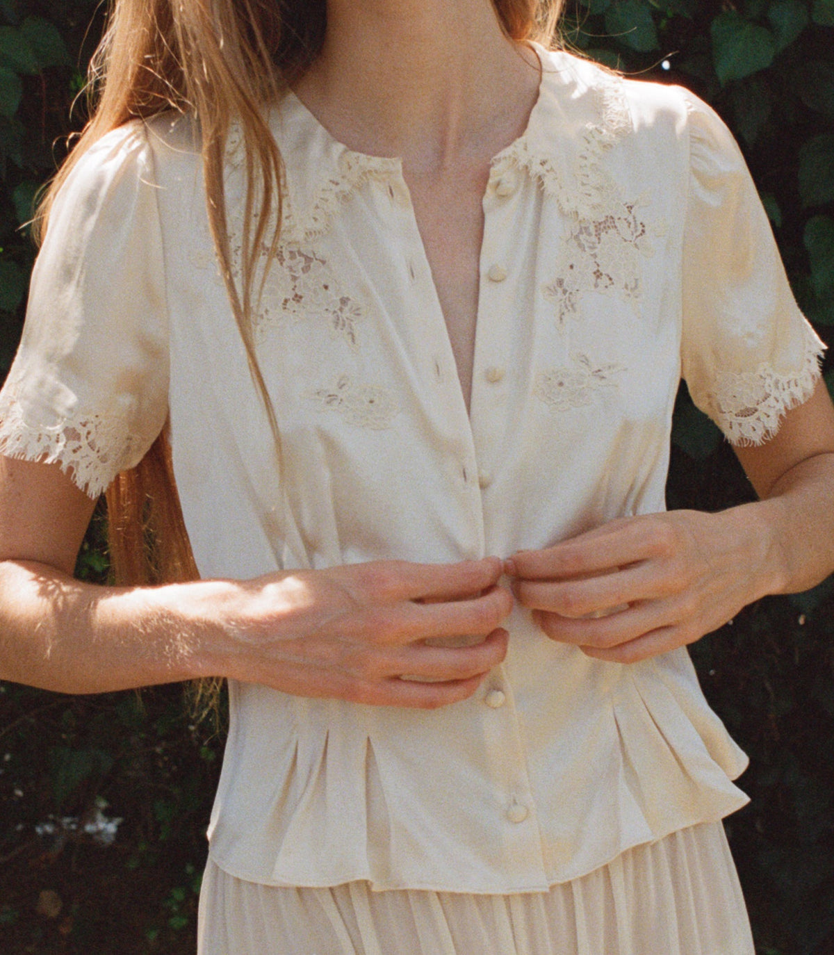 YVETTE TOP -- CANDLELIGHT